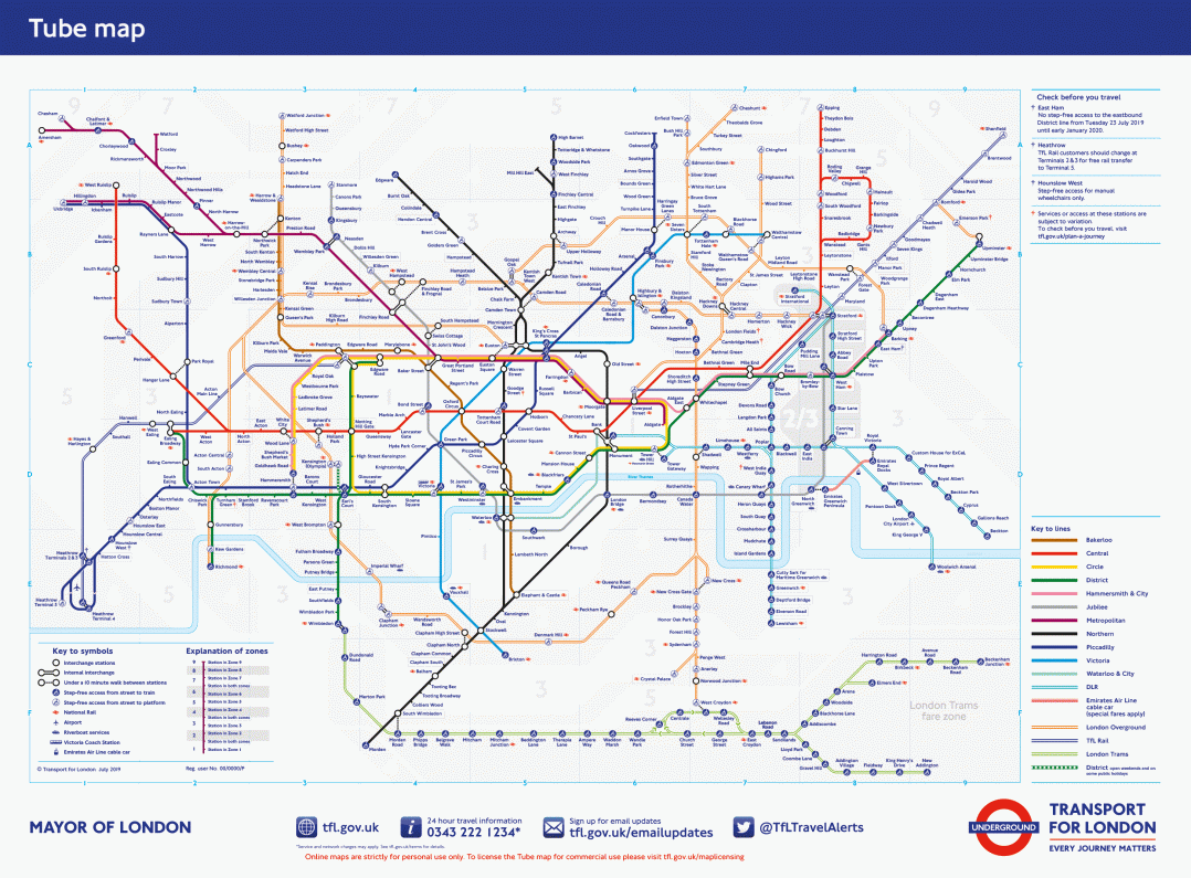 London Tube Map