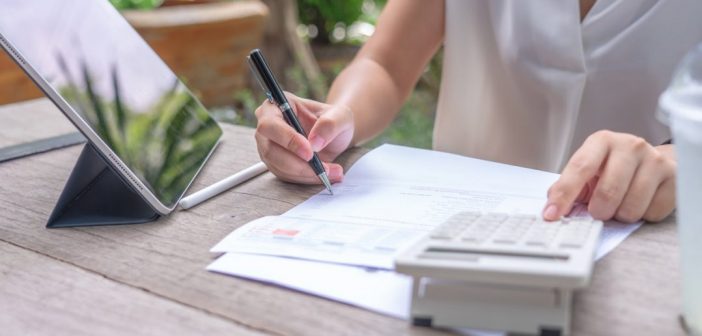 How to Survive a Sudden Salary Drop Woman, Calculator, Budget.