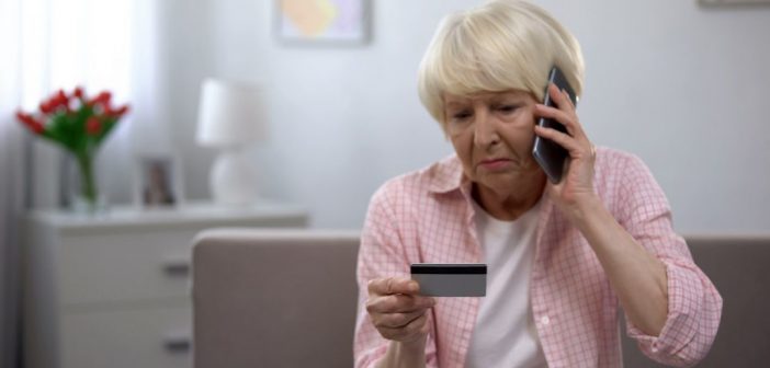 Tips for Preventing Credit Card Fraud Elderly Women, Mobile Phone Credit Card